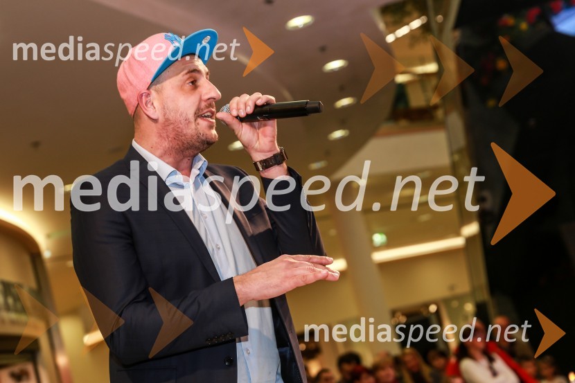  Boštjan Čukur, raper, 6 Pack ČukurEuroparkova pomladna modna revija 2016