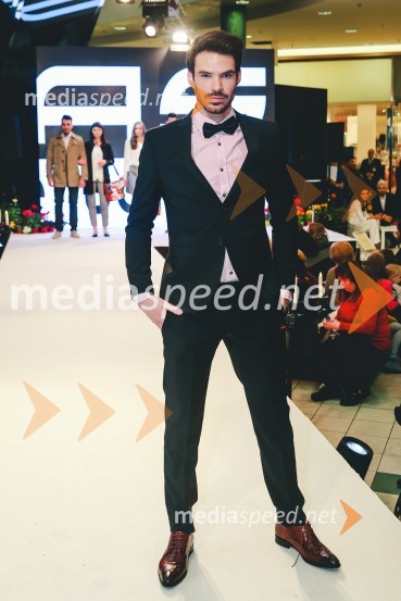  Matjaž Kumelj, manekenEuroparkova pomladna modna revija 2016