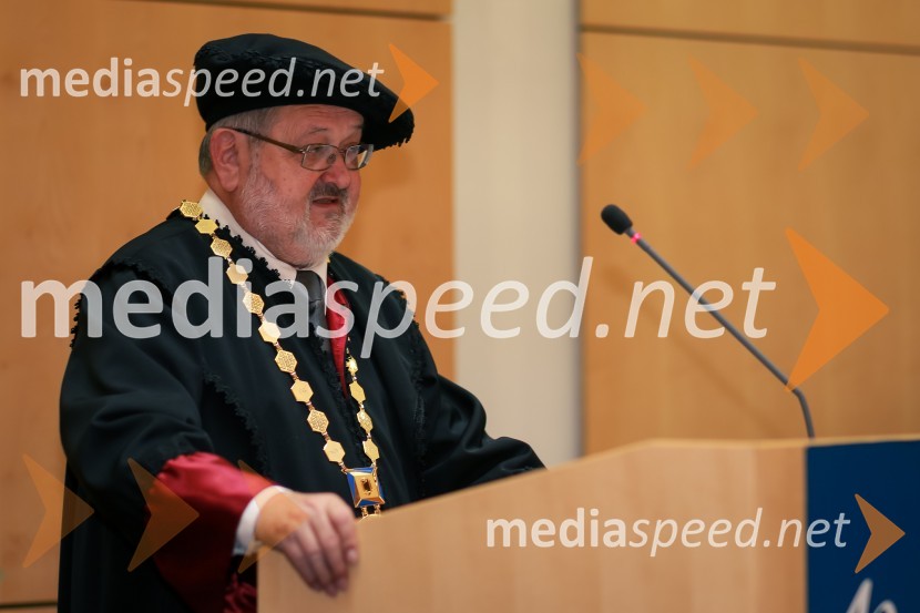 prof. dr. Igor Tičar, rektor, Univerza v MariboruPromocija doktorjev znanosti UM, marec 2016