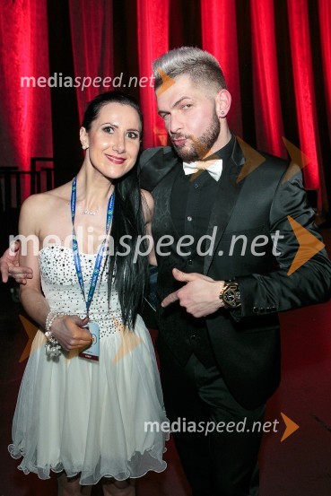  Anita Gošte, radijska voditeljica;  Klemen Bunderla, radijski voditelj, radio AktualAktualov dan žena 2016