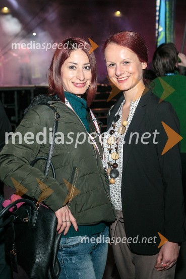  Tanja Vidic, radijska voditeljica, radio Veseljak;  Barbara Pirh, radijska voditeljica, radio VeseljakAktualov dan žena 2016