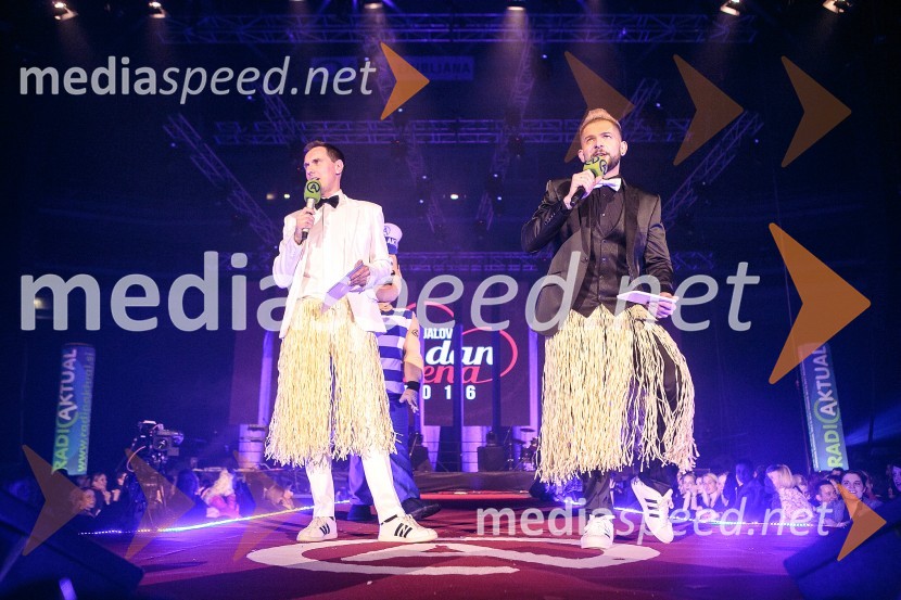  Evgen Ban, voditelj;  Klemen Bunderla, radijski voditelj, radio AktualAktualov dan žena 2016