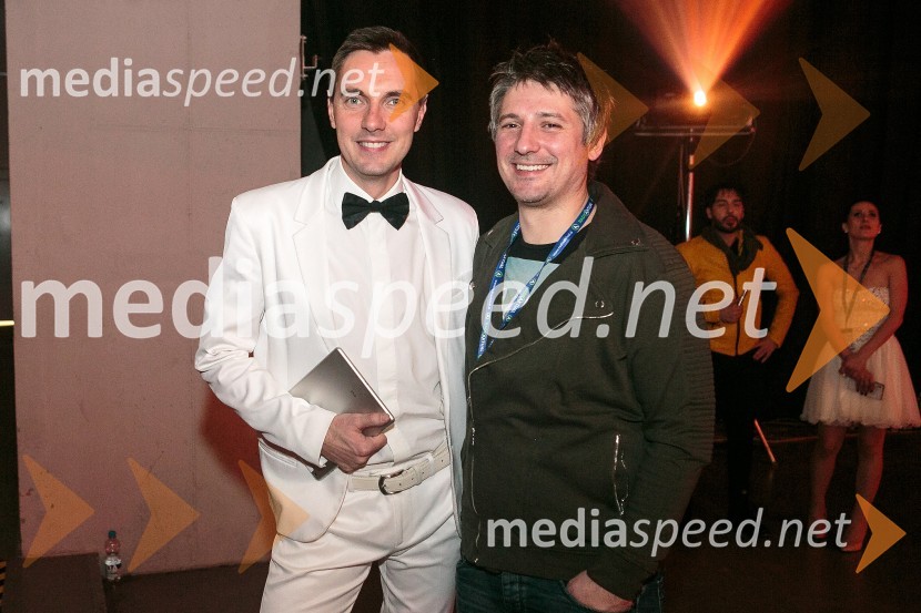  Evgen Ban, voditelj;  Simon Prelesnik, programski urednik, Radiao AktualAktualov dan žena 2016