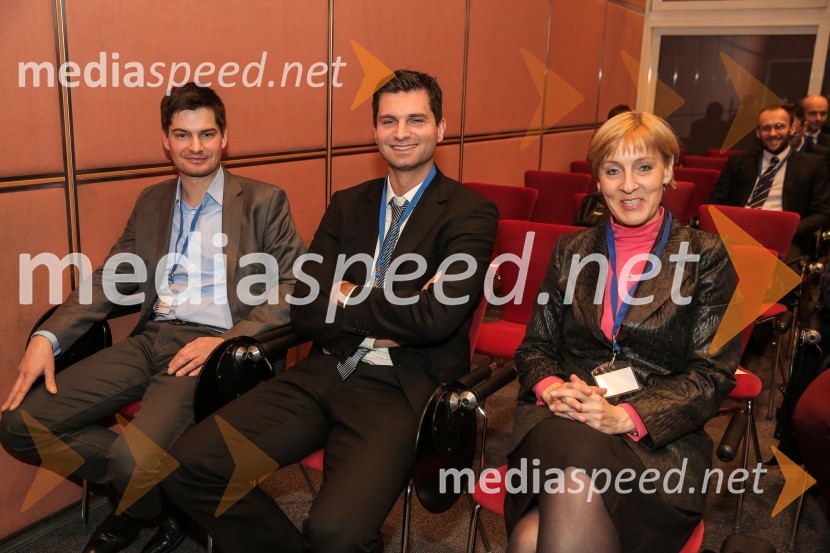  Siniša Latinović, Podravka; mag. Irena  Vodopivec Jean, viceguvernerka, Banka SlovenijeCFA Institute Research Challenge 2016, lokalni finale