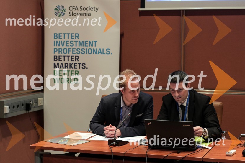  Dejan Goljuf, CFA;  Bojan Ivanc, CFA, CAIA, vodja analitske skupine SKEP GZSCFA Institute Research Challenge 2016, lokalni finale