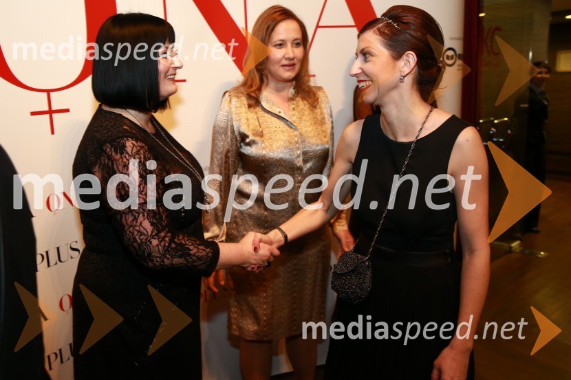  Nataša  Luša, prokuristka, Delo d.d.; mag. Irma Gubanec, predsednica uprave Delo d.d.;  Petra Greiner Merlak, ustanoviteljica Zavoda 13Ona 365 za leto 2015 je Maja Plaz