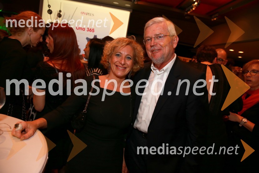  Maria Anselmi, direktorica Bisnode;  Peter Ilgo, podjetnikOna 365 za leto 2015 je Maja Plaz
