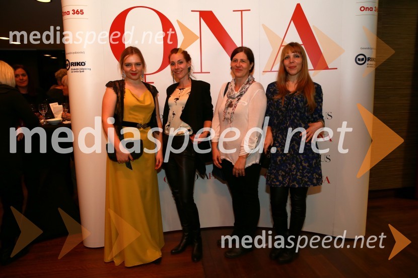  ... ;  ... ;  Klavdija Miko, novinarka;  Katja Cah, novinarkaOna 365 za leto 2015 je Maja Plaz