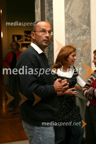 Jože Dežman, direktor Muzeja novejše zgodovine SlovenijeOdprtje fotografske razstave ob 30-letnici skupine Pankrti