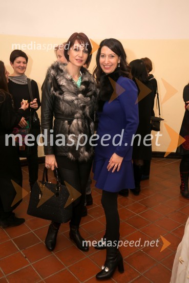  Tamara Busar, vodja projektov v marketingu, Lisca;  Petra Kancler, novinarka1. ženska salamiada v Sevnici na dan mučenikov razvajala dame