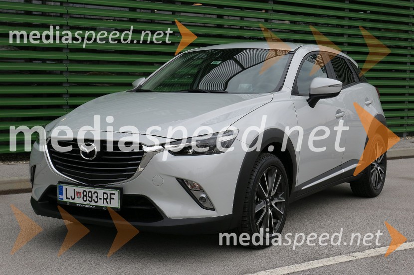 Mazda CX-3 G150 AWD RevolutionMazda CX-3 G150 AWD Revolution, mediaspeed test