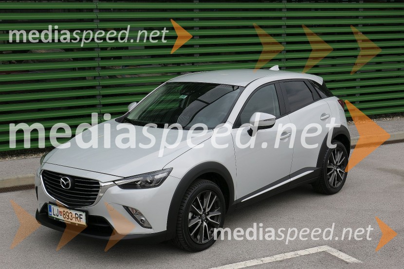 Mazda CX-3 G150 AWD RevolutionMazda CX-3 G150 AWD Revolution, mediaspeed test