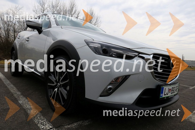 Mazda CX-3 G150 AWD RevolutionMazda CX-3 G150 AWD Revolution, mediaspeed test