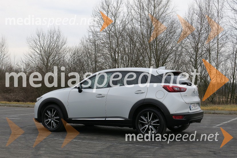 Mazda CX-3 G150 AWD RevolutionMazda CX-3 G150 AWD Revolution, mediaspeed test