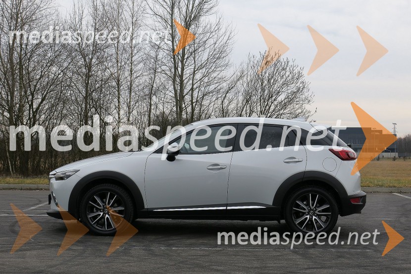 Mazda CX-3 G150 AWD RevolutionMazda CX-3 G150 AWD Revolution, mediaspeed test