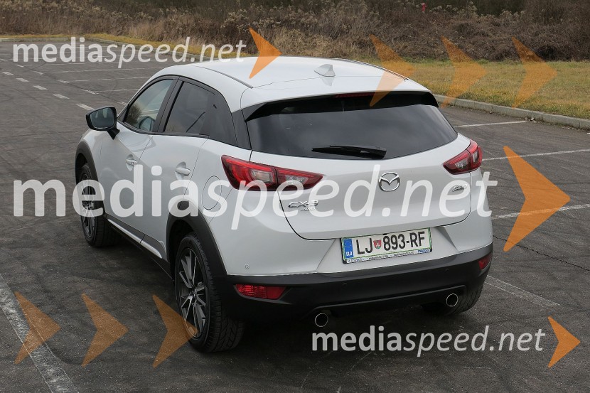 Mazda CX-3 G150 AWD RevolutionMazda CX-3 G150 AWD Revolution, mediaspeed test
