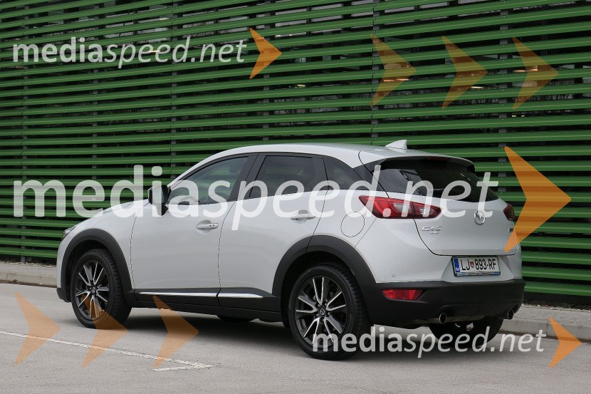 Mazda CX-3 G150 AWD RevolutionMazda CX-3 G150 AWD Revolution, mediaspeed test