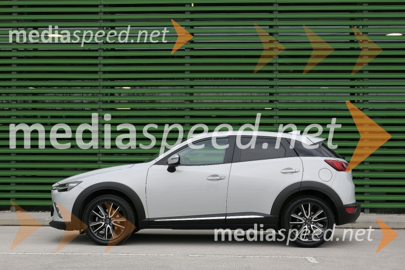 Mazda CX-3 G150 AWD RevolutionMazda CX-3 G150 AWD Revolution, mediaspeed test