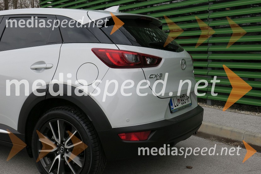 Mazda CX-3 G150 AWD RevolutionMazda CX-3 G150 AWD Revolution, mediaspeed test