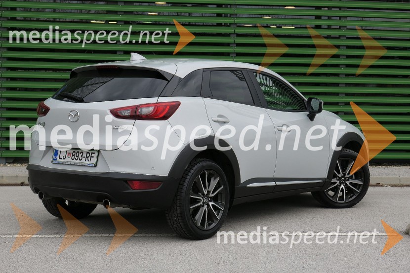 Mazda CX-3 G150 AWD RevolutionMazda CX-3 G150 AWD Revolution, mediaspeed test