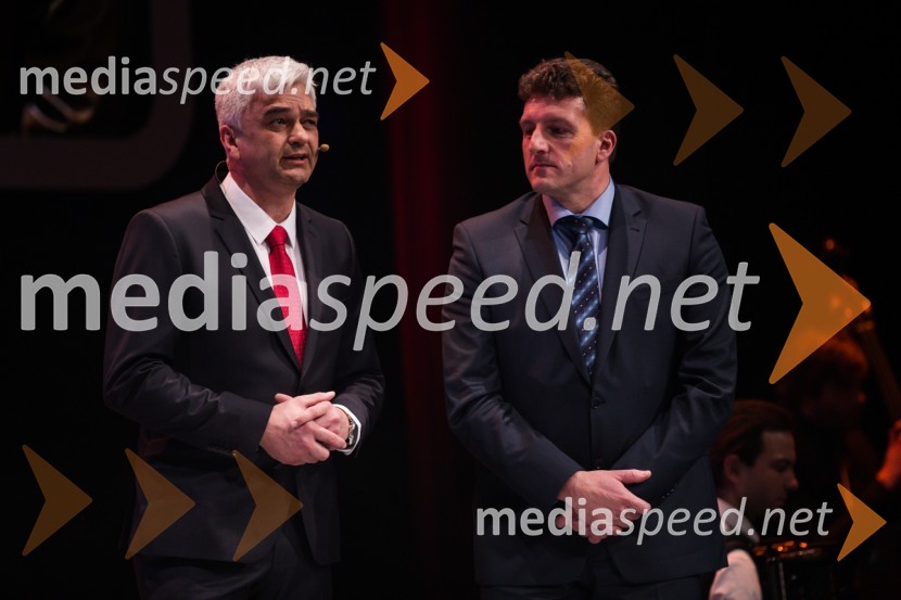  Boris  Podvršnik, župan občine Zreče;  Andrej  Poklič, GKN Driveline Slovenija48. podelitev nagrad Gospodarske zbornice Slovenije