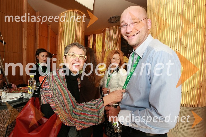 Bojana Leskovar, Mercator in Gorazd Postružnik, Pressclipping in vodja organizacijskega odbora 11. SKOJ-a11.SKOJ (Slovenska konferenca o odnosih z javnostmi) 2007, 2.dan