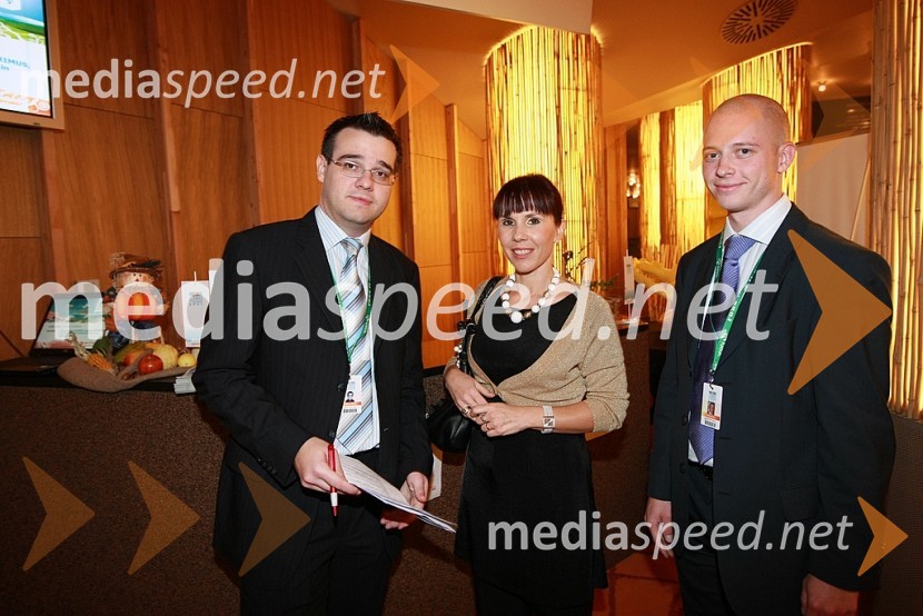 Boštjan Kralj,  Kraft & Werk PR, mag. Mateja Verhovec Kajtner, Smart com in Matej Kušar, DARS - člani organizacijskega odbora 11. SKOJ-a11.SKOJ (Slovenska konferenca o odnosih z javnostmi) 2007, 2.dan