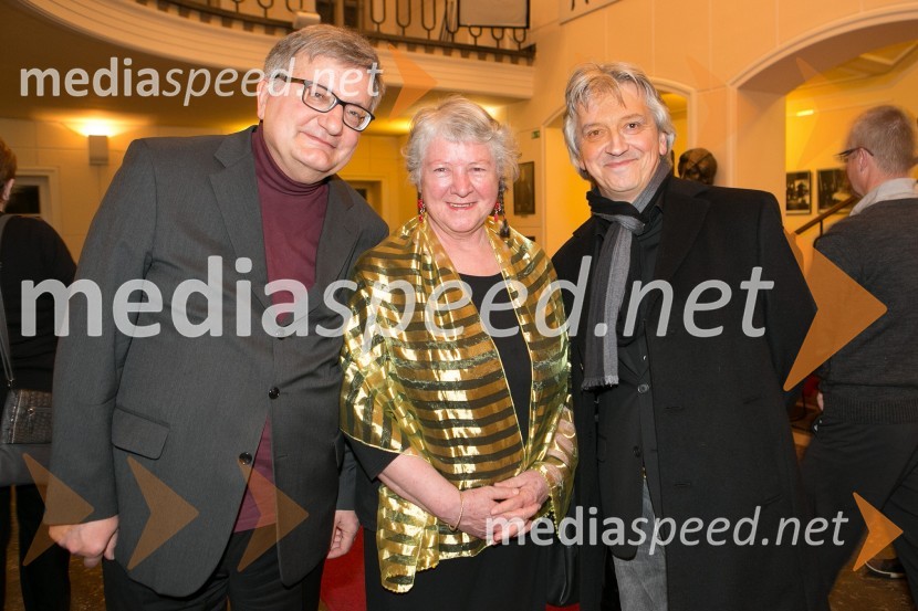  Slavko Pezdir, kritik;  Ana Vovk Pezdir, plesna pedagogika;  Iztok Mlakar, igralecDnevi komedije 2016, zaključek festivala