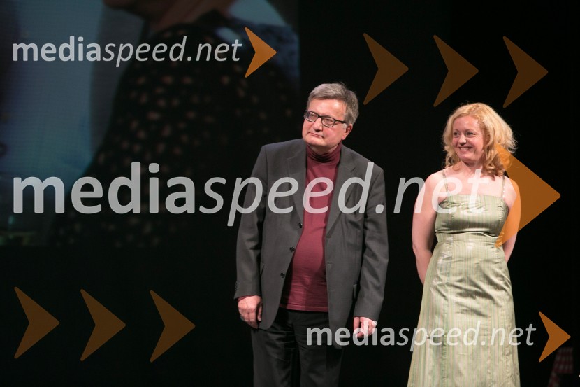 Slavko Pezdir, kritik; mag. Tina Kosi, upravnica SLG CeljeDnevi komedije 2016, zaključek festivala