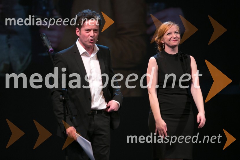  Vojko Belšak, igralec;  Mateja Pucko, igralkaDnevi komedije 2016, zaključek festivala