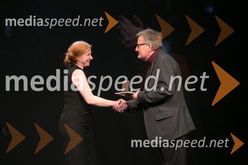  Mateja Pucko, igralka;  Slavko Pezdir, kritikDnevi komedije 2016, zaključek festivala