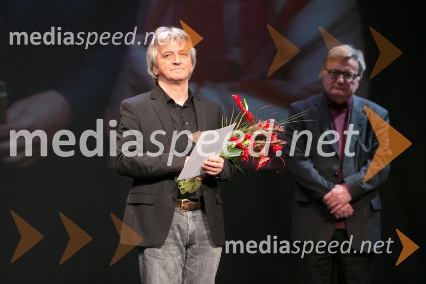  Iztok Mlakar, igralec;  Slavko Pezdir, kritikDnevi komedije 2016, zaključek festivala