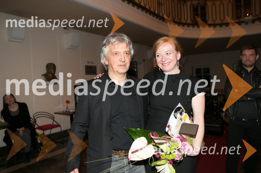  Iztok Mlakar, igralec;  Mateja Pucko, igralkaDnevi komedije 2016, zaključek festivala