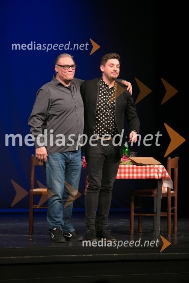  Boris Kobal, igralec;  Tin Vodopivec, stand up komikDnevi komedije 2016, zaključek festivala