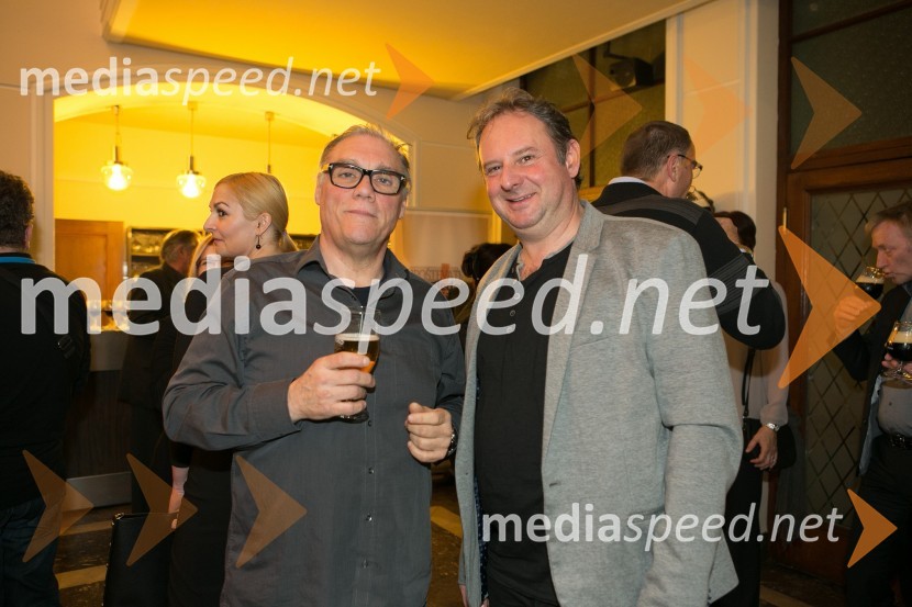  Boris Kobal, igralec;  Igor Žužek, igralecDnevi komedije 2016, zaključek festivala