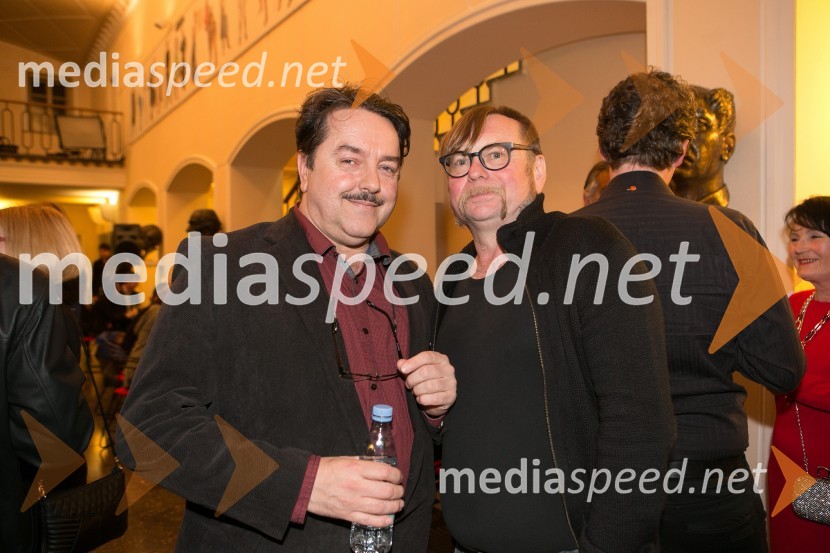  Renato Jenček, igralec;  Bojan Umek, igralecDnevi komedije 2016, zaključek festivala