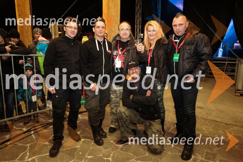 Skupina Rock PartyzaniOpen Air Planica 2016