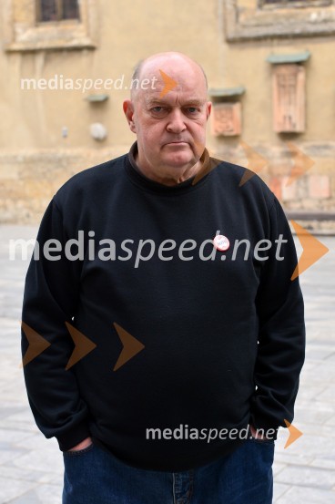  Marko  Derganc, igralec in pisateljButnskala, novinarska konferenca pred premiero predstave