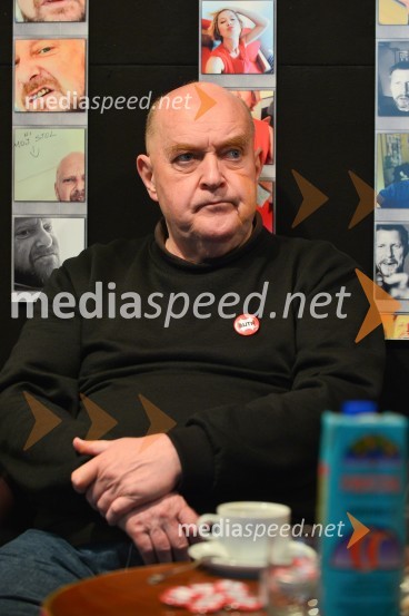  Marko  Derganc, igralec in pisateljButnskala, novinarska konferenca pred premiero predstave