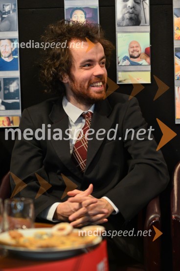  Blaž Šef, igralecButnskala, novinarska konferenca pred premiero predstave