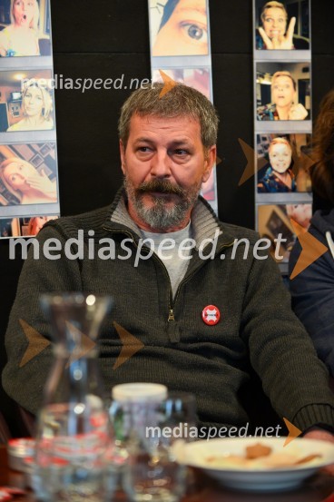  Željko Hrs, igralecButnskala, novinarska konferenca pred premiero predstave