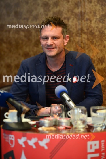  Tibor Mihelič Syed, direktor, Slovensko mladinsko gledališčeButnskala, novinarska konferenca pred premiero predstave