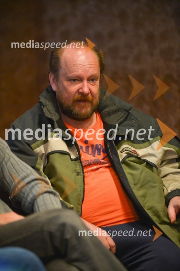  Peter Musevski, igralecButnskala, novinarska konferenca pred premiero predstave