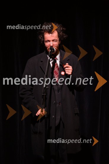  Blaž Šef, igralecButnskala, novinarska konferenca pred premiero predstave