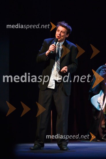  Matej Recer, igralecButnskala, novinarska konferenca pred premiero predstave