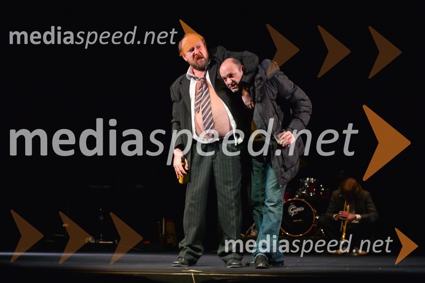  Peter Musevski, igralec;  Dario Varga, igralecButnskala, novinarska konferenca pred premiero predstave