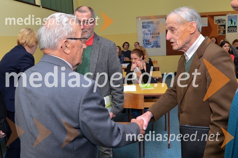 dr. Borut Belec, geograf, zaslužni profesor UM; dr. Božidar Kert, geograf85-letnica zaslužnega profesorja dr. Boruta Belca
