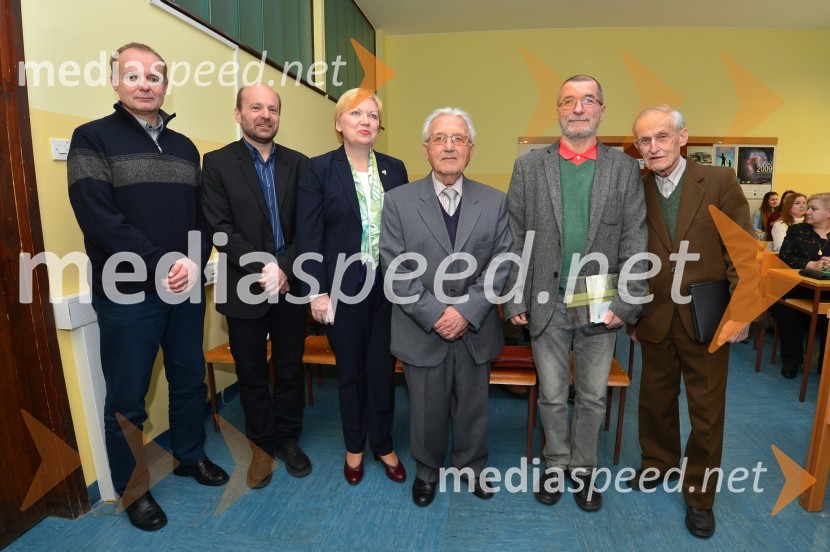 prof. dr. Marko Jesenšek, prorektor, Univerza v Mariboru;  doc. dr. Igor  Žiberna, Predstojnik oddelka za geografijo, Filozofska fakulteta, Univerza v Mariboru; prof. dr. Lučka Lorber, prorektorica za kakovost, Univerza v Mariboru; dr. Borut Belec, geograf, zaslužni profesor UM; prof. dr. Božidar Kante, dekan, Filozofska fakulteta, Univerza v Mariboru; dr. Božidar Kert, geograf85-letnica zaslužnega profesorja dr. Boruta Belca