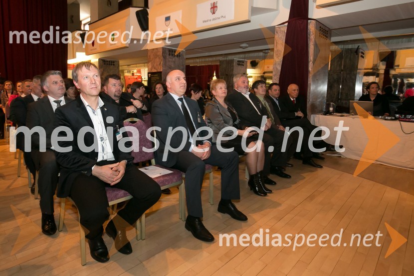  Stanislav Rojko, župan, občina Gornja Radgona;  Miran Senčar, župan, Mestna občina PtujZlati kamen 2016, podelitev priznanj