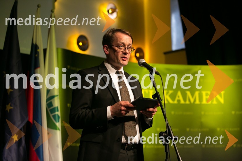 mag. Klemen Potisek, državni sekretar, Ministrstvo za infrastrukturo Zlati kamen 2016, podelitev priznanj